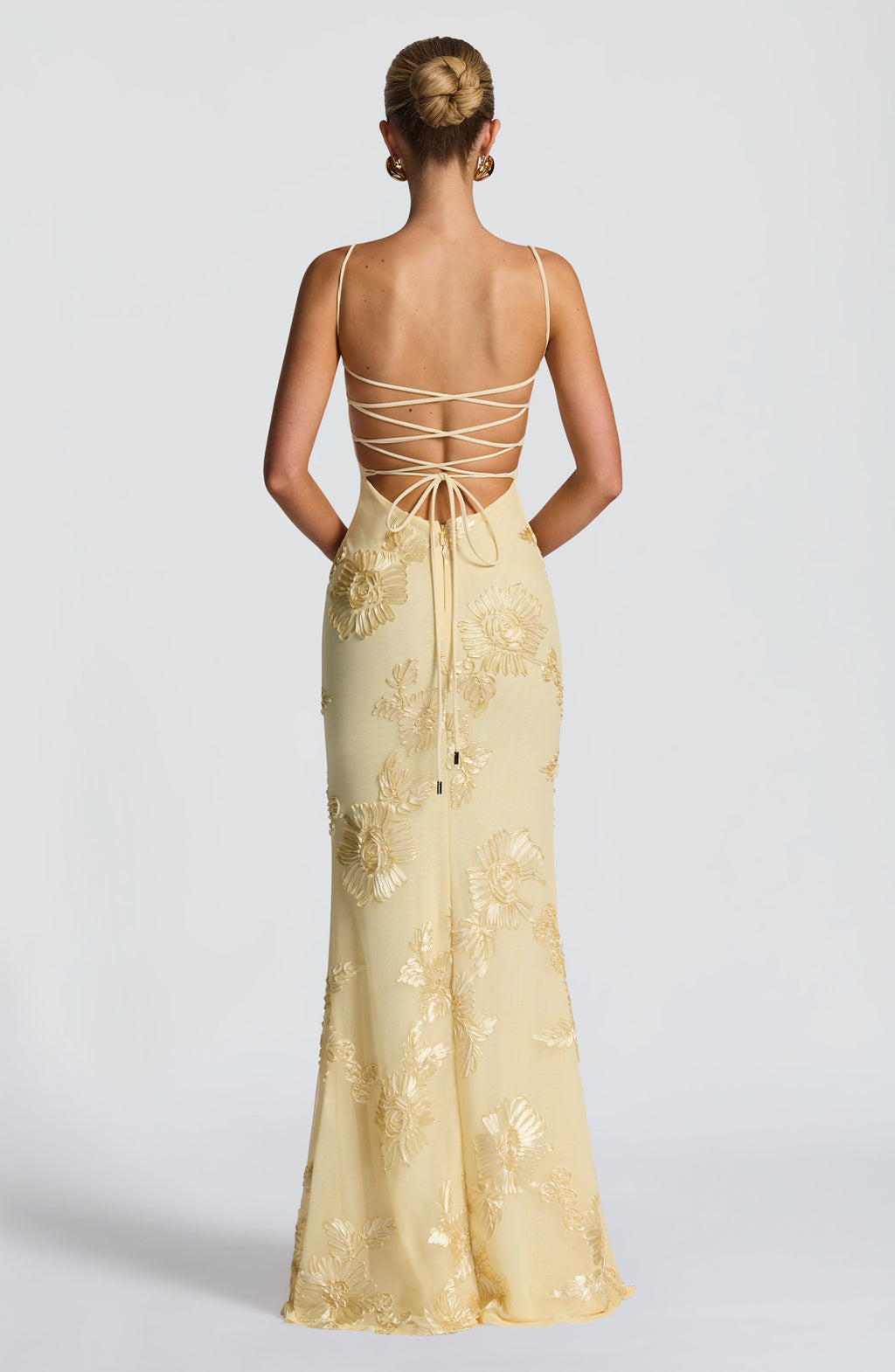 Maya Maxi Dress - Lemon