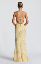 Maya Maxi Dress - Lemon