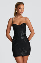 Olivia Mini Dress - Black