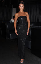 Ashley Maxi Dress - Black