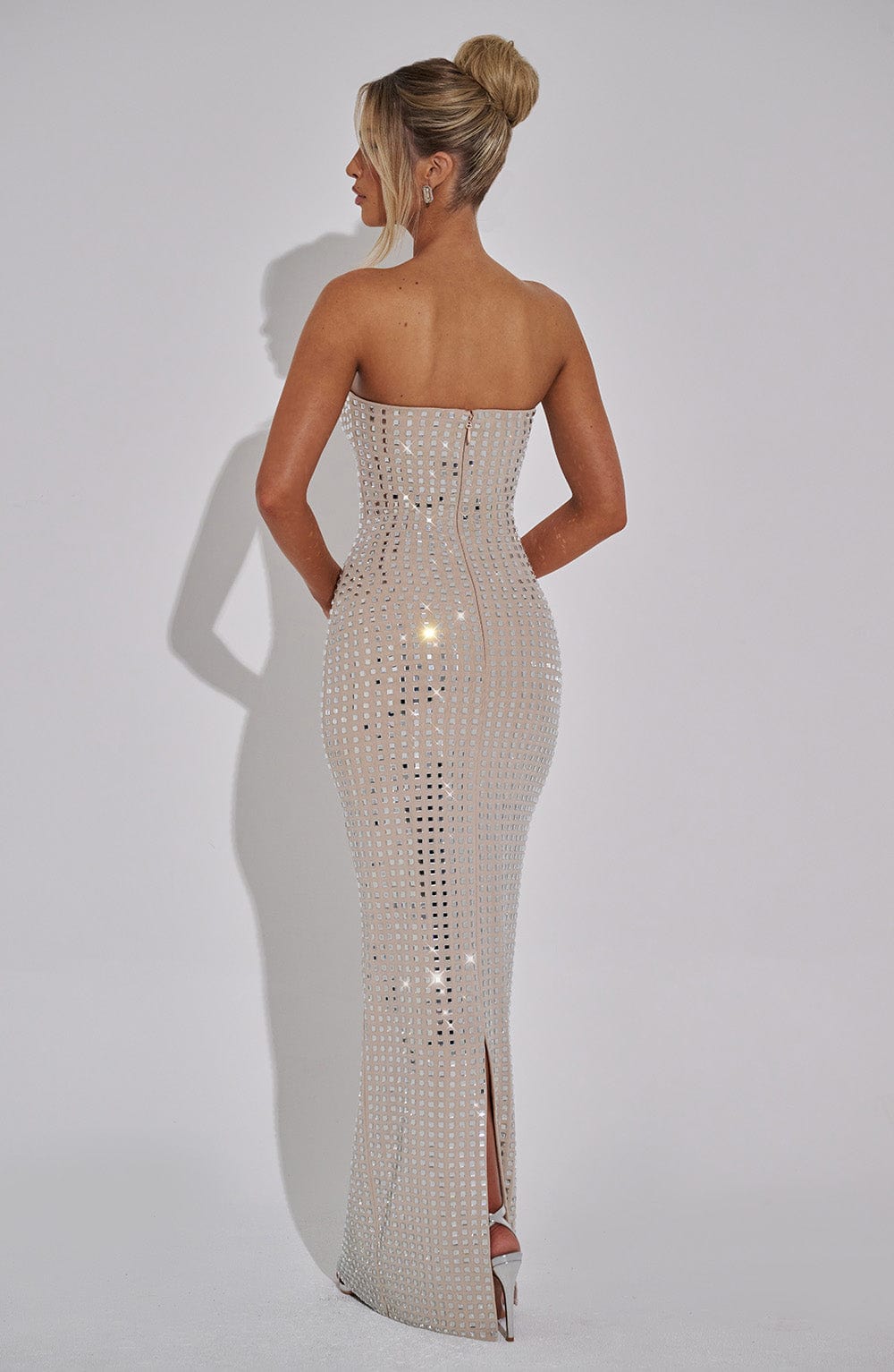 Ashley Maxi Dress - Nude