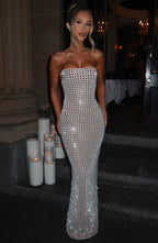 Ashley Maxi Dress - Nude