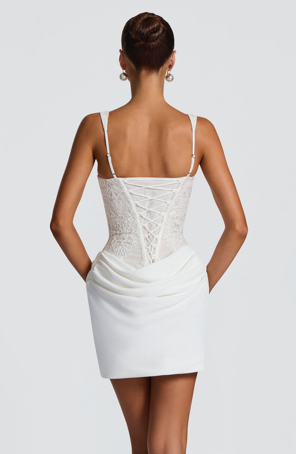 Isla Mini Dress - Ivory
