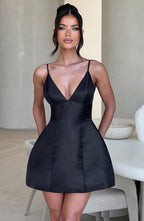 Daisy Mini Dress - Black