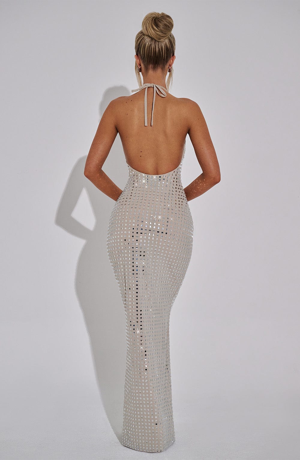 Stella Maxi Dress - Nude