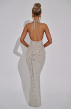 Stella Maxi Dress - Nude