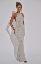 Stella Maxi Dress - Nude