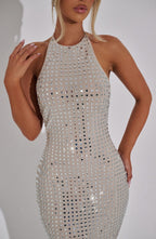 Stella Maxi Dress - Nude