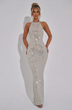 Stella Maxi Dress - Nude
