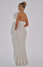 Andrea Maxi Dress - Champagne
