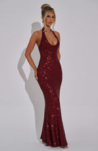 Andrea Maxi Dress - Wine