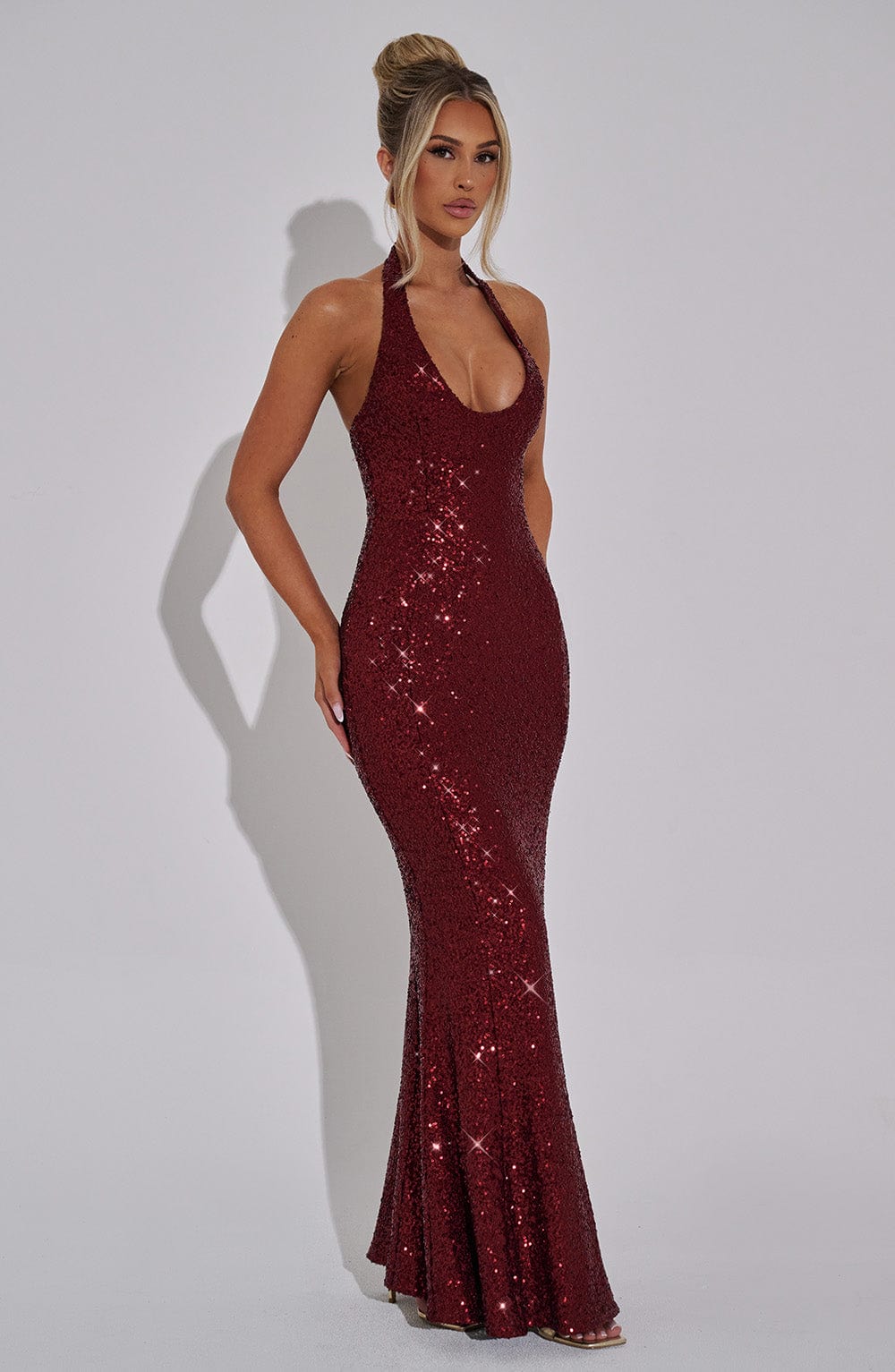 Andrea Maxi Dress - Wine