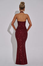 Andrea Maxi Dress - Wine