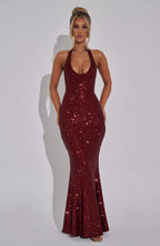 Andrea Maxi Dress - Wine