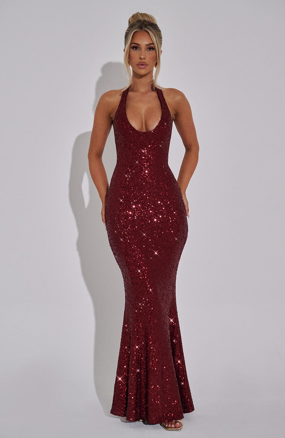 Andrea Maxi Dress - Wine