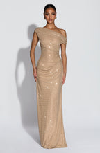 Silvia Maxi Dress - Gold