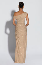 Silvia Maxi Dress - Gold
