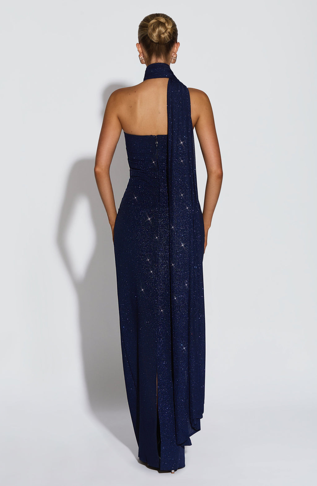 Gemma Maxi Dress - Navy Sparkle