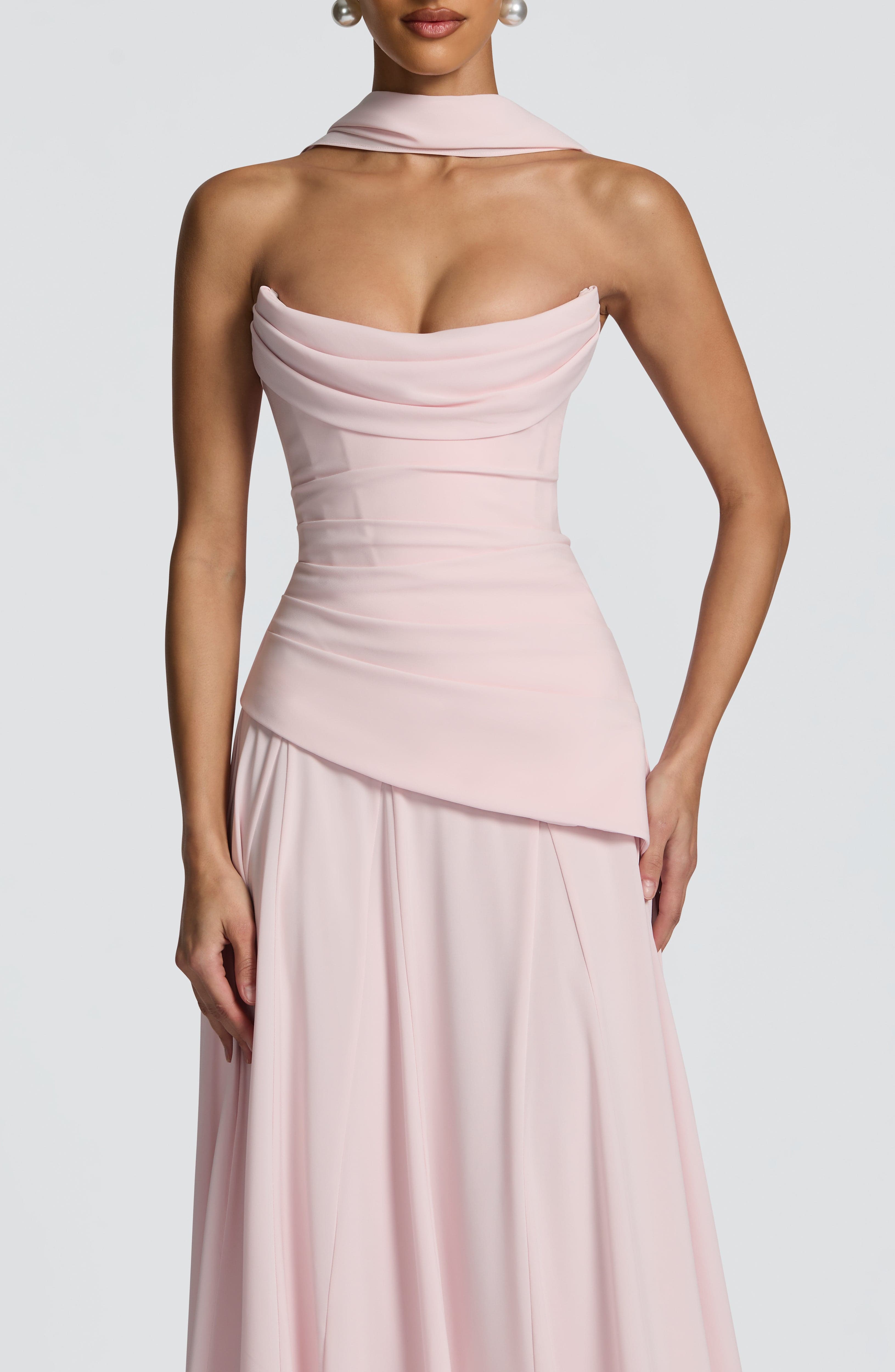 Giselle Maxi Dress - Blush