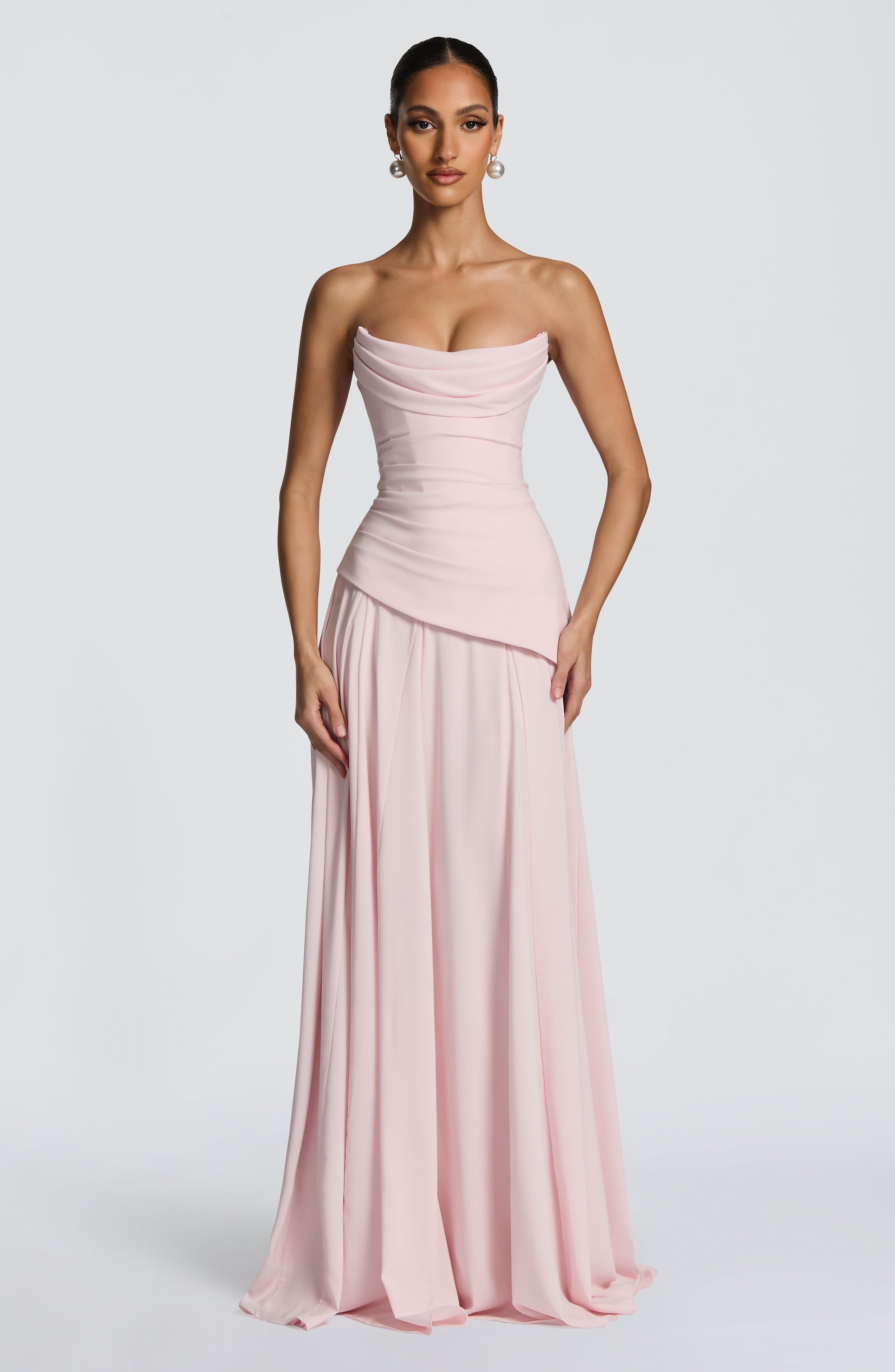 Giselle Maxi Dress - Blush