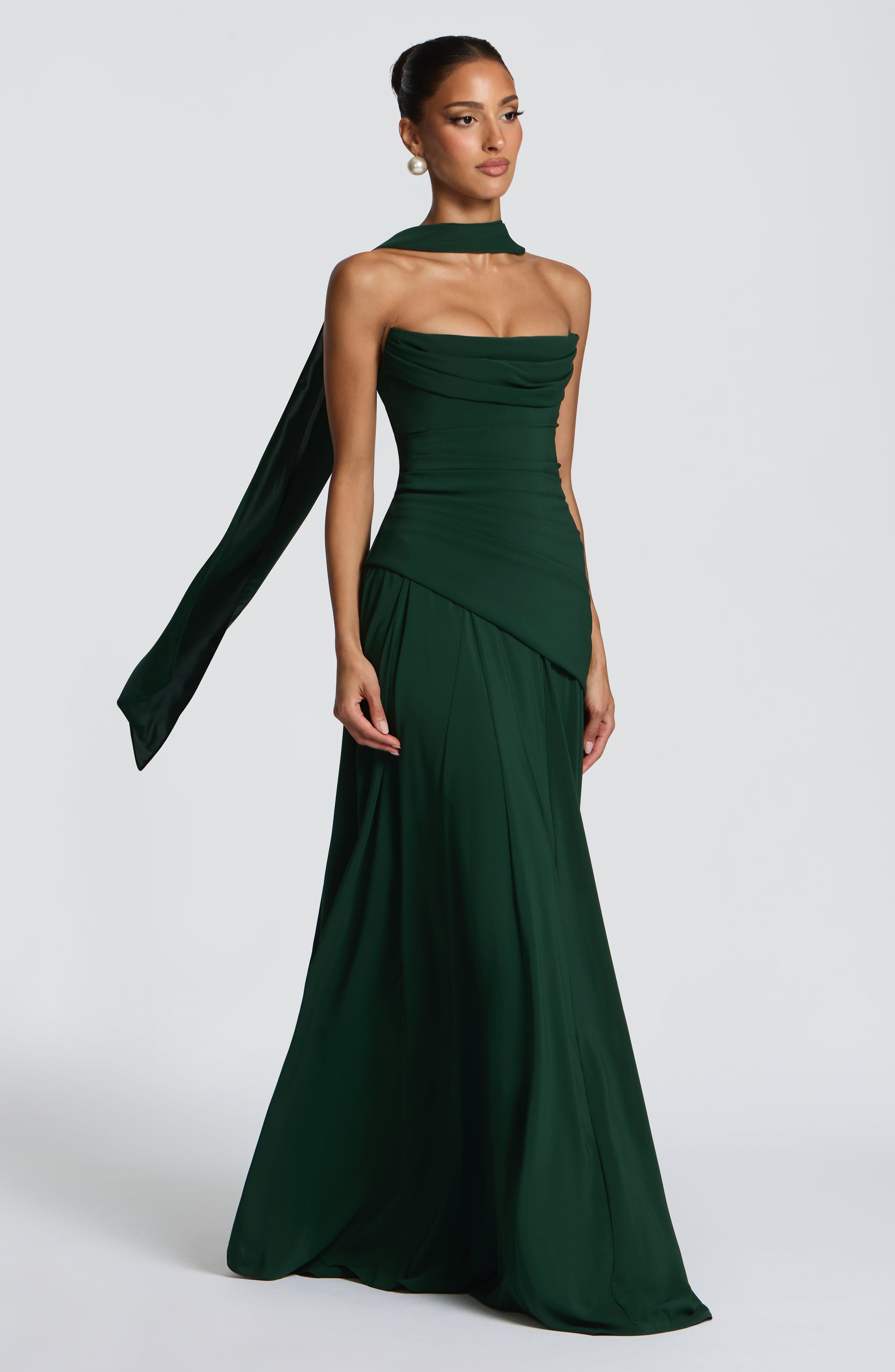 Giselle Maxi Dress - Emerald
