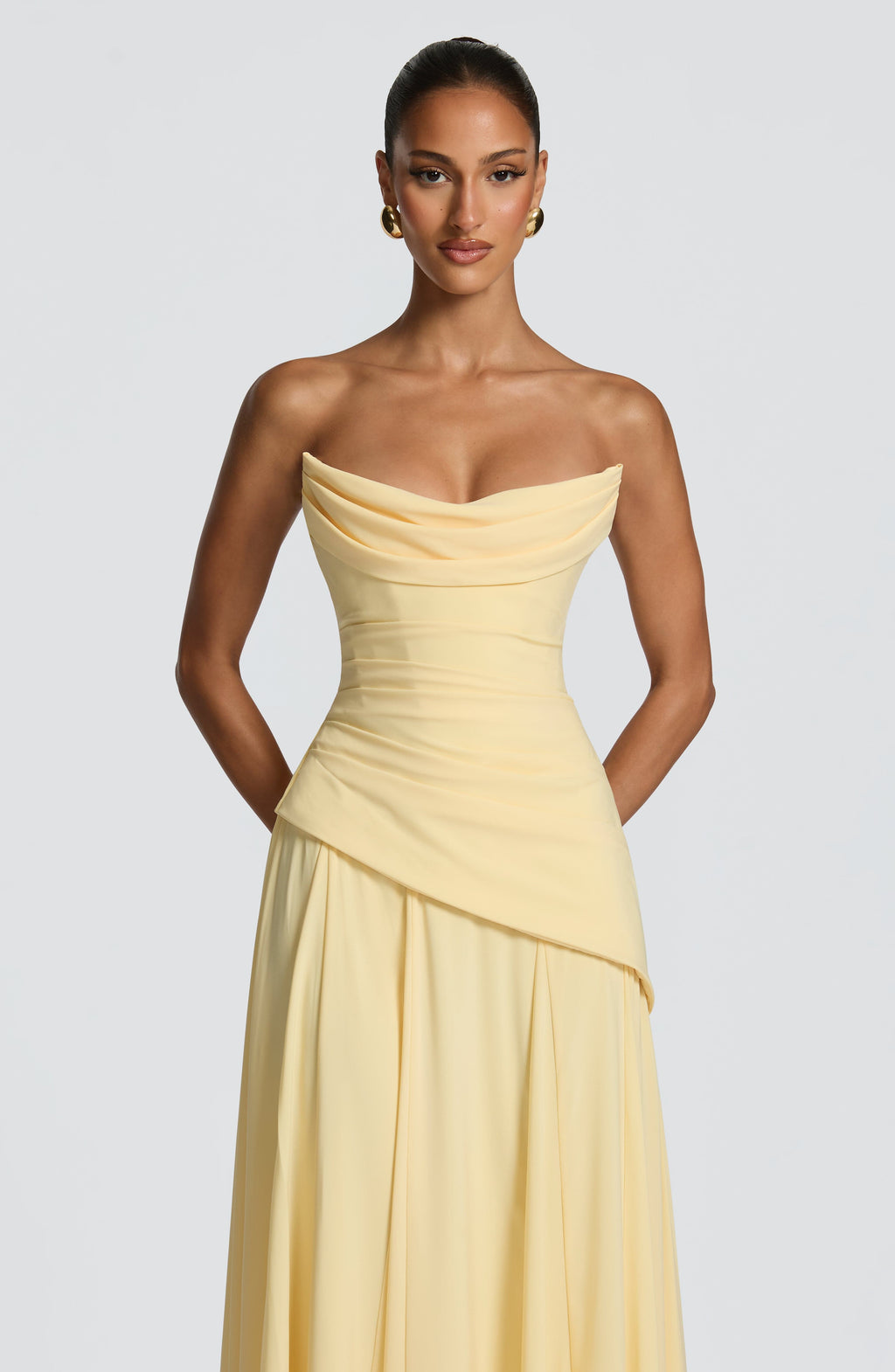 Giselle Maxi Dress - Lemon