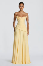 Giselle Maxi Dress - Lemon