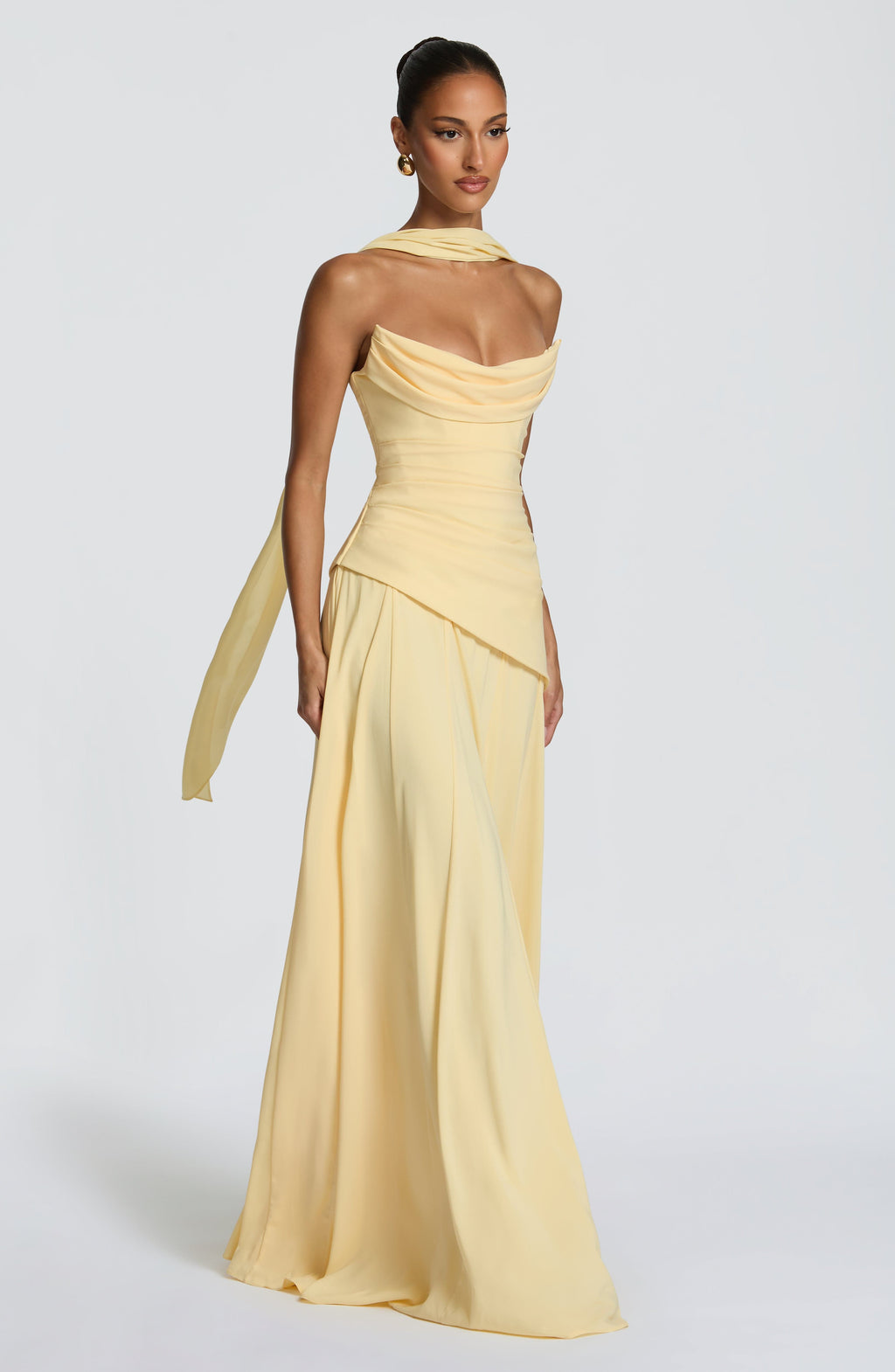 Giselle Maxi Dress - Lemon