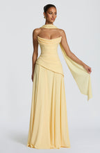 Giselle Maxi Dress - Lemon