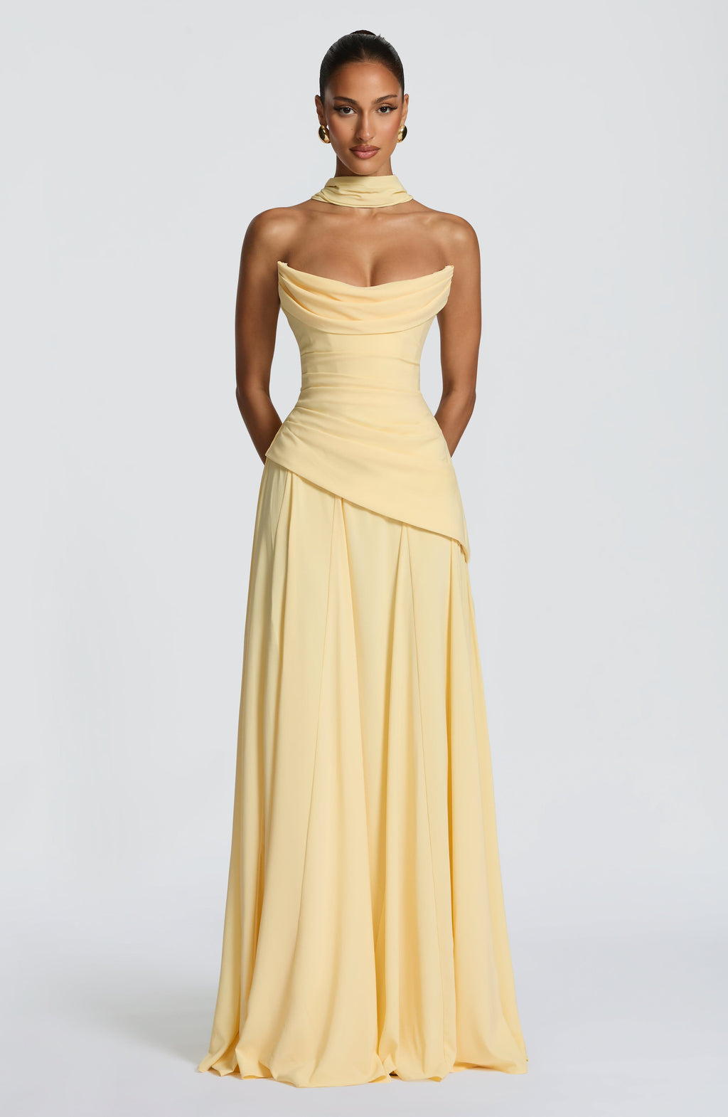 Giselle Maxi Dress - Lemon