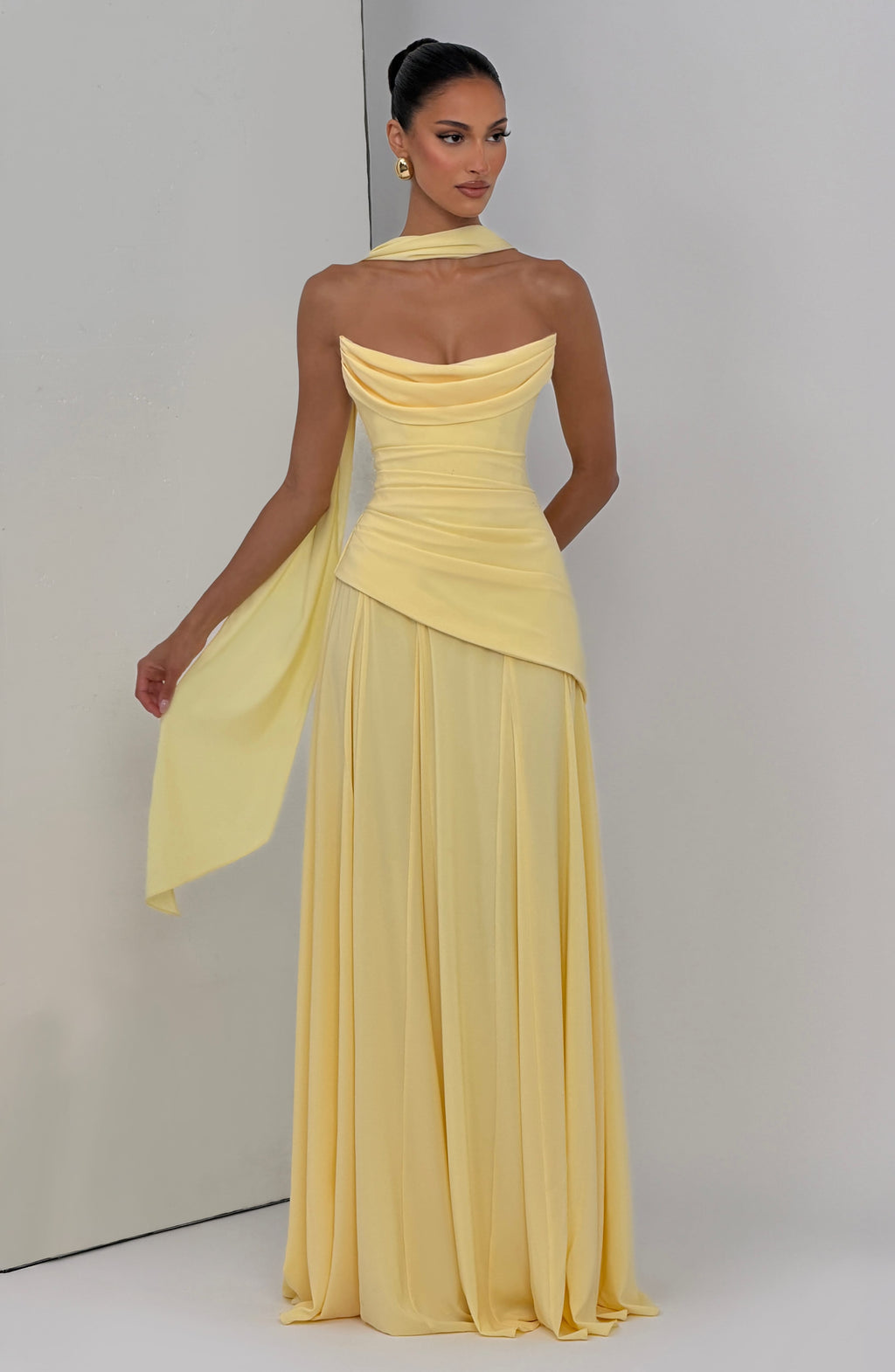 Giselle Maxi Dress - Lemon