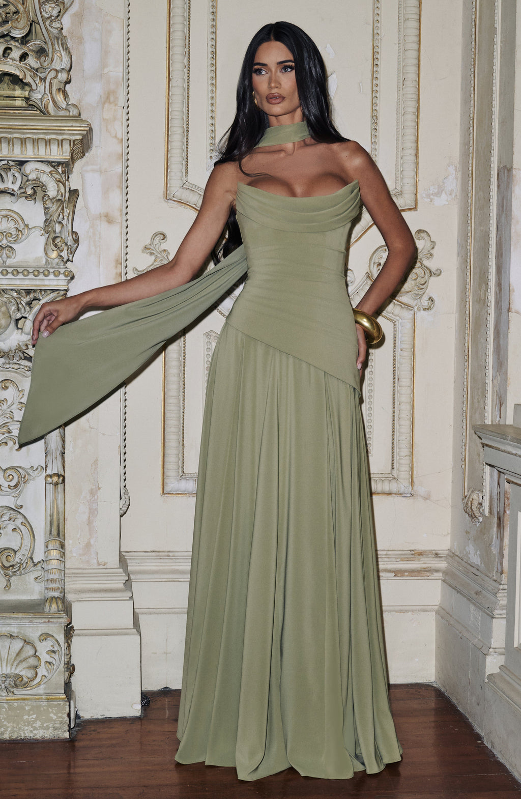 Giselle Maxi Dress - Sage