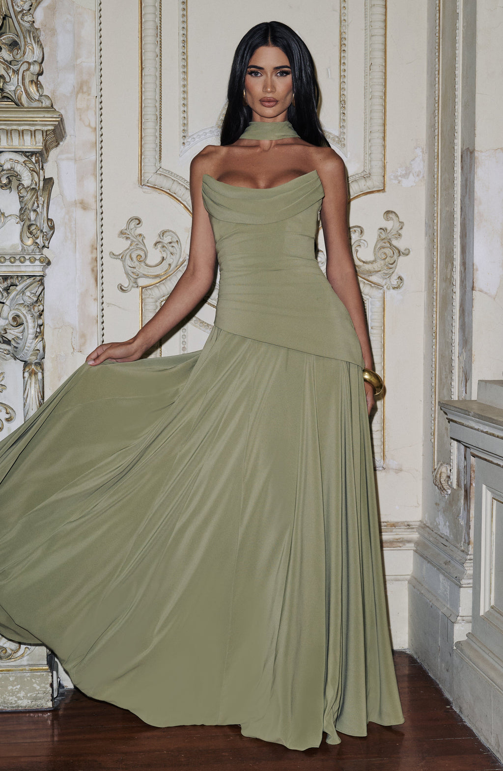 Giselle Maxi Dress - Sage