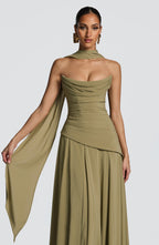 Giselle Maxi Dress - Sage