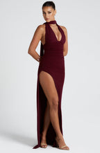 Lydia Maxi Dress - Cherry Lacquer