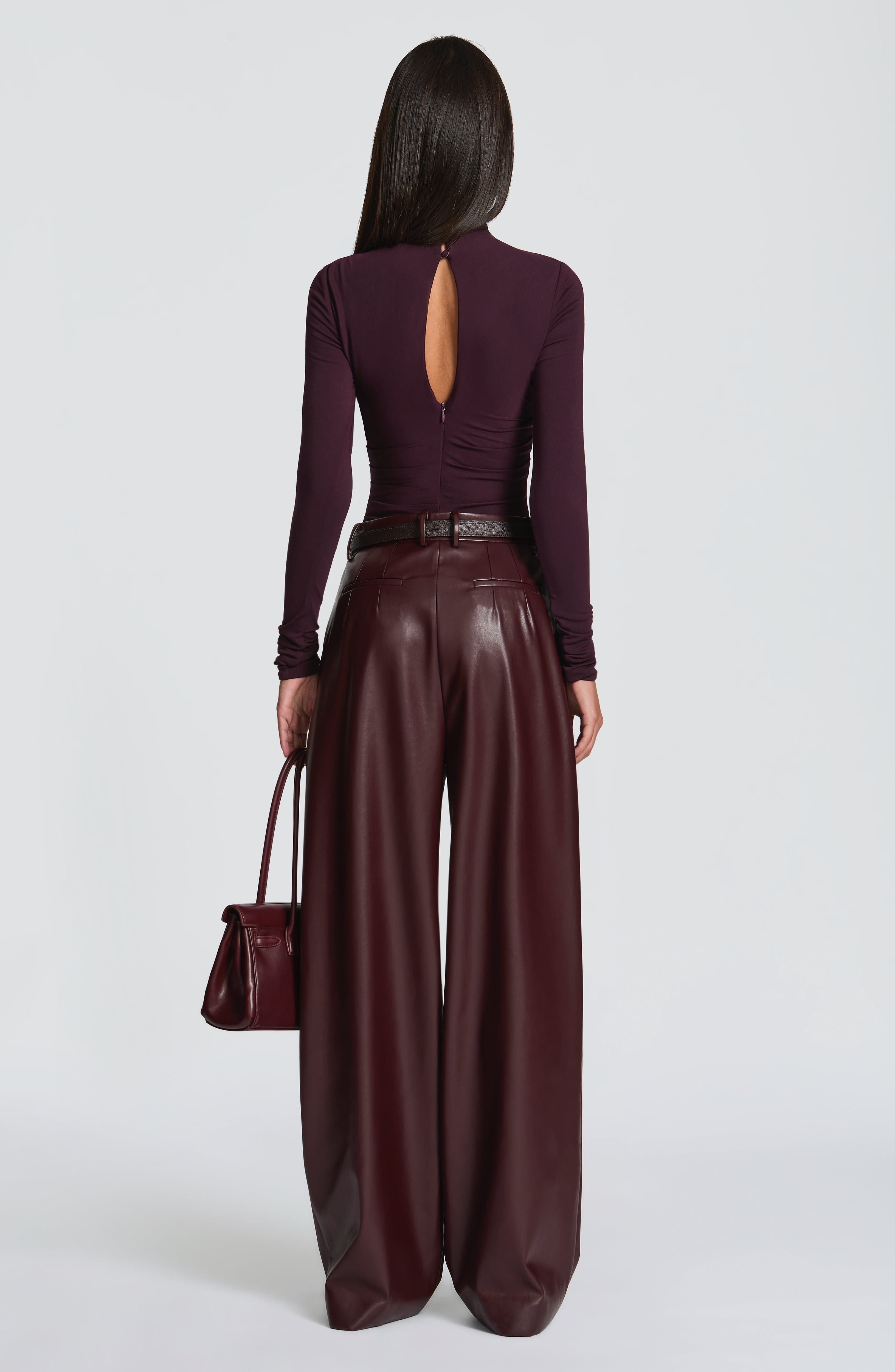 Lisa Bodysuit - Plum