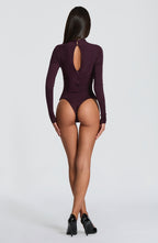 Lisa Bodysuit - Plum