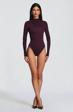 Lisa Bodysuit - Plum