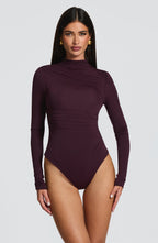 Lisa Bodysuit - Plum