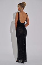 Madeleine Maxi Dress - Black