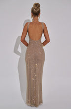 Madeleine Maxi Dress - Gold