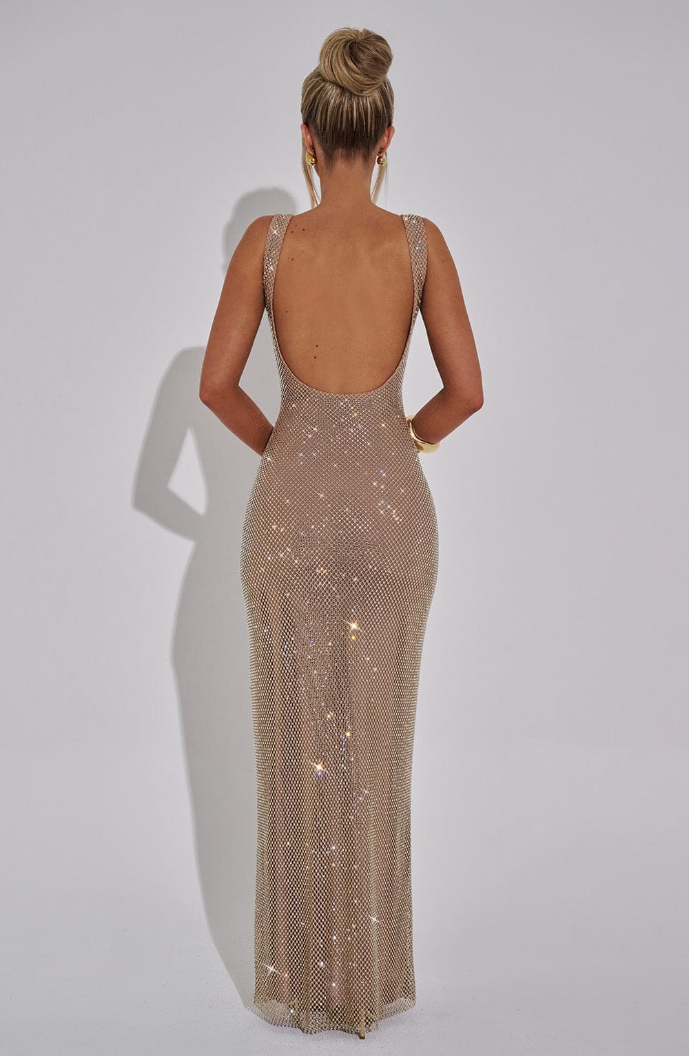 Madeleine Maxi Dress - Gold