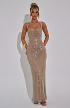 Madeleine Maxi Dress - Gold