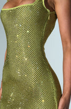 Madeleine maxi Dress - Olive