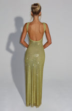 Madeleine maxi Dress - Olive