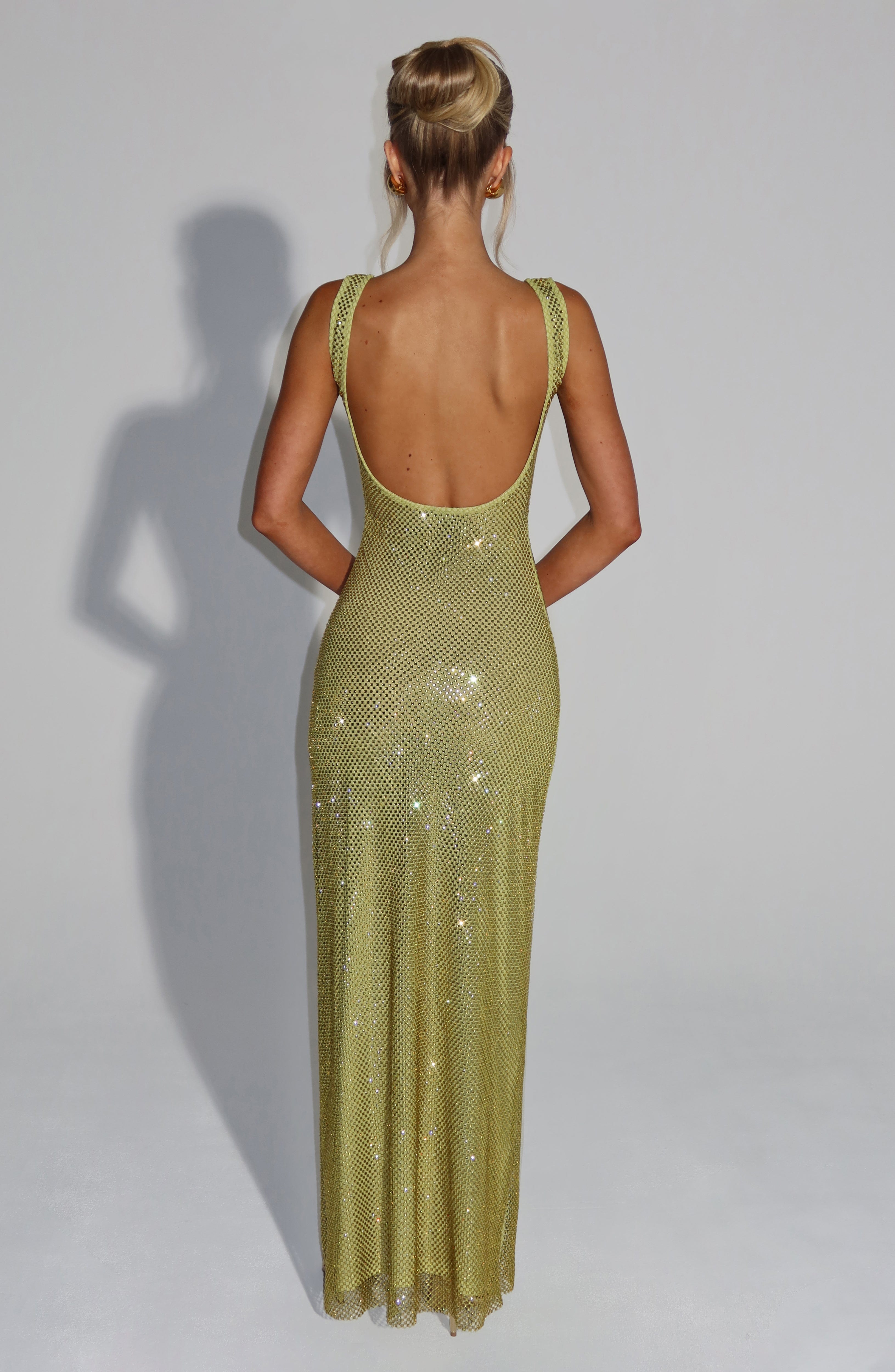 Madeleine maxi Dress - Olive