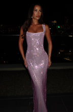 Madeleine Maxi Dress - Pink