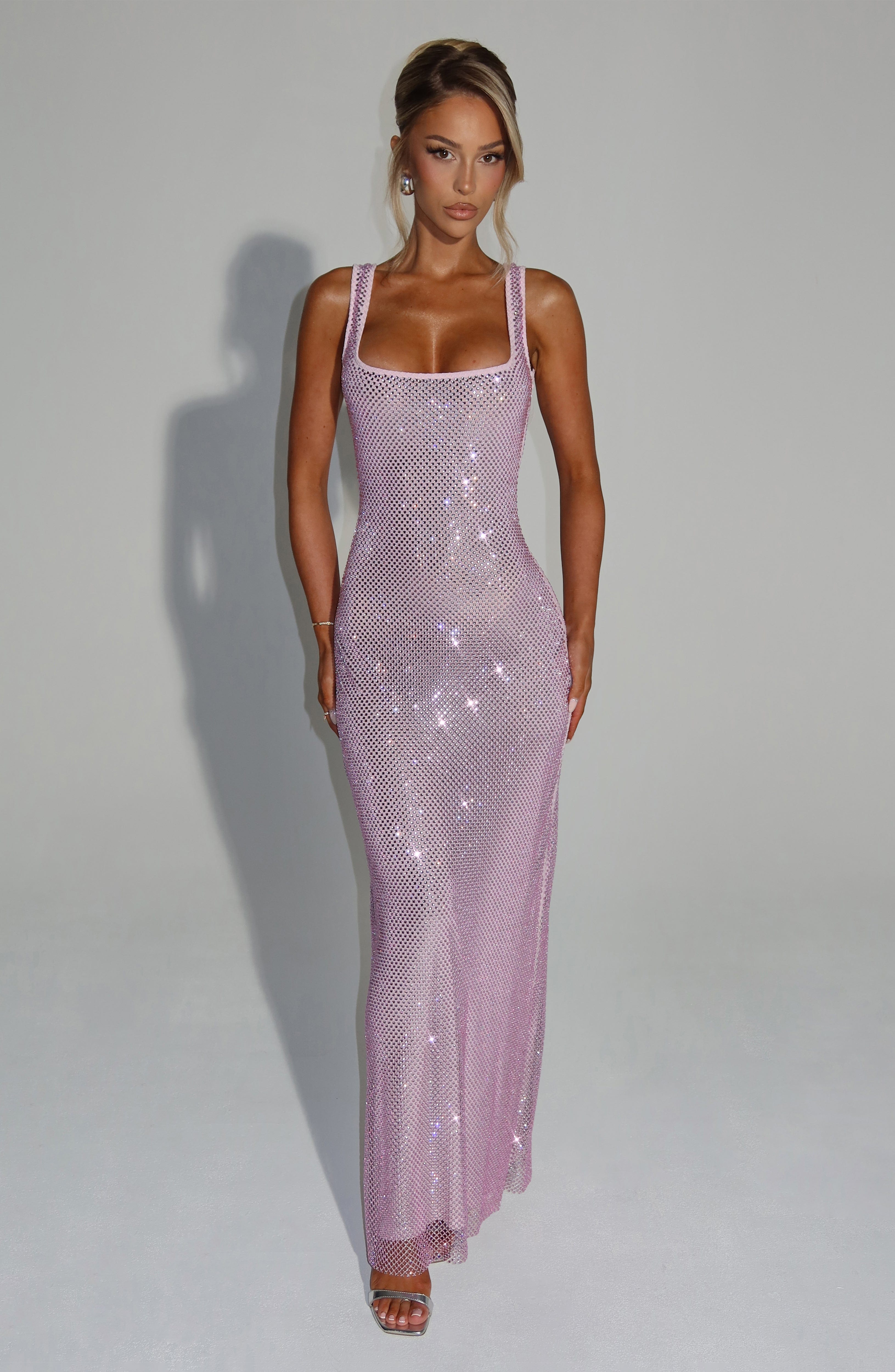 Madeleine Maxi Dress - Pink