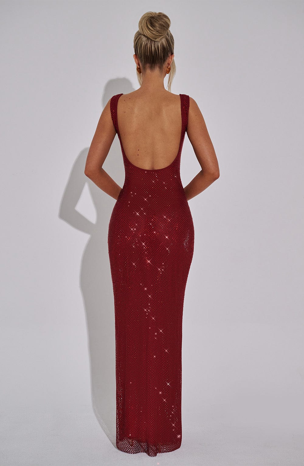 Madeleine Maxi Dress - Wine