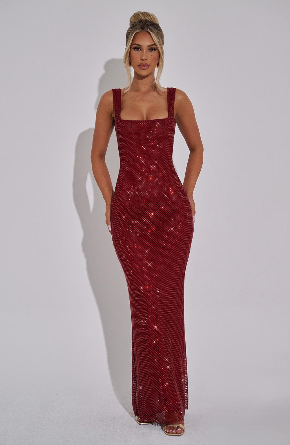 Madeleine Maxi Dress - Wine
